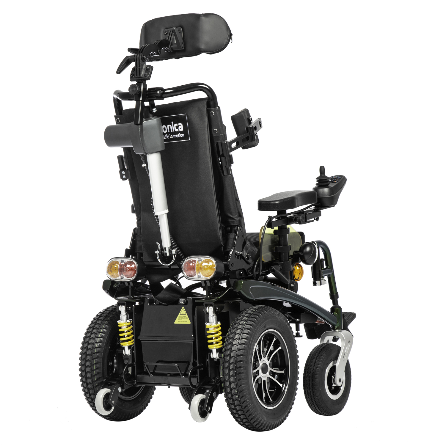 Кресло-коляска инвалидная для детей ORTONICA  Pulse 470 с электроприводом до 100кг (ширина сиденья 30,5см) - 2